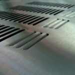 Brushed aluminium